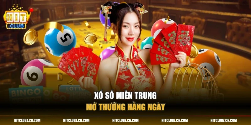 Xổ số miền Trung mở thưởng hằng ngày